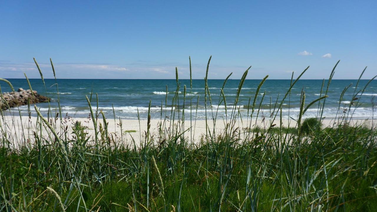 Svalereden Strand Camping Cottages Sæby Exterior foto